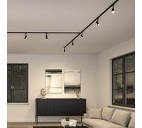 Paulmann URail Foco LED para riel Spot Runa (10 W, Negro, 3,5 x 6 x 13,3 cm)