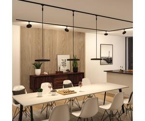 Paulmann URail Hildor colgante LED 3.000K negro