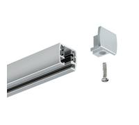 Paulmann URail tapa terminal set de 2 cromo mate