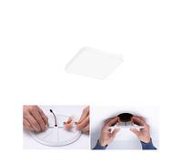 Paulmann Veluna Edge LED empotrable IP44 4000K 9x9cm