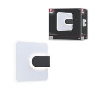 Paulmann WD 2Form Appliq LED 16,1 W 240 x 240 mm Blanco Negro 230 V Acrílico Metal 71168