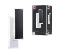 Paulmann WD 2Form Appliq LED 16W 150x350mm Blanco Negro 230V Acrílico Metal 71167