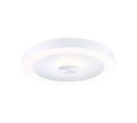 Paulmann WD Volea IP44 W/D dim LED 25W 400mm Blanco Plata 230V Pla 71179