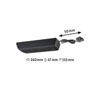 Paulmann Wire transformador 60W 12V DC 60VA negro