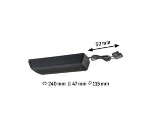 Paulmann Wire transformador 60W 12V DC 60VA negro