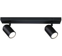 Paulmann Zyli lámpara de techo 2x10 W negro 66775