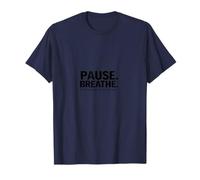 Pausa. Respira. Haz la Señal de la Cruz Jesús Christian Camiseta
