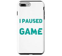 Pause Mi Juego para Estar Aquí Divertido PC PS Juegos En Línea Carcasa para iPhone 7 Plus/8 Plus