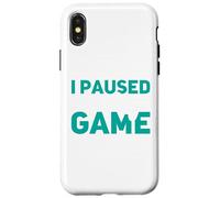 Pause Mi Juego para Estar Aquí Divertido PC PS Juegos En Línea Carcasa para iPhone X/XS