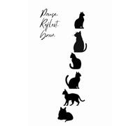 Pause. Reflect. Grow.: A Lined Journal for Self-Discovery and Mindful Reflection - 120 Pages, 6 x 9, Hardcover