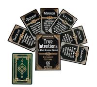Pauseology True Intentions: A Mind Reading Oracle Deck - Cartas psíquicas con significados en ellas para revelar motivos ocultos y verdades tácitas - Sparks Intuition (edición ampliada (66 cartas de