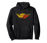 Pava Jibaro puertorriqueña con Vibrante Flor Maga Sudadera con Capucha