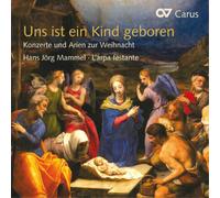 Pavel Joseph Vejvanovsky Uns Ist Ein Kind Geboren (CD) Album (Importación USA)