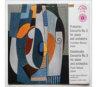 Pavel Stepan, Frantisek Maxián, Prague Radio Symphony Orchestra, Alois Klima - Sergei Prokofiev , Dmitry Kabalevsky , Franti?ek Maxin , Pavel ?t?pn , Prague Radio Symphony Orchestra , Alois Klma - Concerto No. 3 In D Major / Concerto No. 3 In C Major - Supraphon - SUA ST 50488