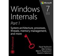 Pavel Yosifovich Mark Russinovic Windows Interna (Tapa blanda) (Importación USA)