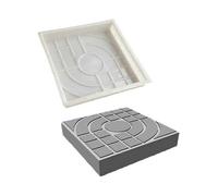 Paver Mold for Brick, Concrete, Stone, Square, for Slabs, Garden, Lawn, Pavers, Driveways, Road Paths, 25 X 25cm