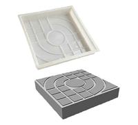 Paver Mold for Brick, Concrete, Stone, Square, for Slabs, Garden, Lawn, Pavers, Driveways, Road Paths, 25 X 25cm