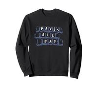 Pavés All Day - para los Amantes del adoquín Ciclista Sudadera