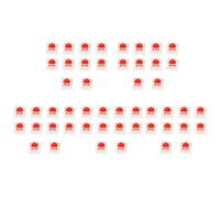 Pavewood 50 unids plástico para Cherry Red 3 Pin MX RGB interruptor mecánico teclado reemplazo