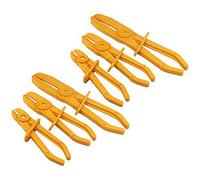 Pavewood Juego de 6 alicates de plástico para tubos de plástico, alicates de sellado de tubos, alicates de plástico, abrazadera de tubo, abrazadera de manguera de refrigeración