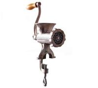 Pavi Picadora Manual con Abrazadera Ajustable para fijación a la Mesa. Cuerpo, hélice y Anillo Fabricados en Hierro Fundido, idóneo para Uso alimentario