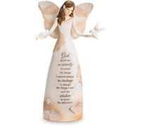 Pavilion Gift Company 19105 Serenidad ángel Figura Decorativa, 9 "