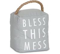 Pavilion Gift Company 72194 Bless This Mess - Tapón para puerta (12,7 x 15,2 cm)