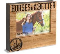 Pavilion Gift Company Horses Make Life Better 4x6 Picture Frame