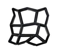 Pavimentadora de Jardín, Molde de Pavimento DIY Pavimento de plástico Concreto Hormigón Stepping Piedra Molde de Cemento Pavimentación Camino Molde(42 X 43cm)