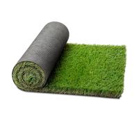 Pavimentos Arquiservi - Césped Artificial Caribe - Rollo 2x12m - 33mm Altura - Drenaje Rápido - Bajo Mantenimiento - Ideal para Jardín, Terraza, Piscina, Balcón y Espacios Infantiles
