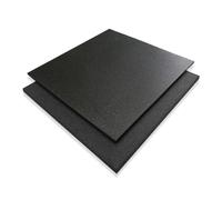 Pavimentos Arquiservi - Losetas de Caucho Reciclado para Suelo de Gimnasio - 100x100x2 cm - Antideslizantes, Aislantes Acústicos, Protección contra Impactos - Fácil Instalación