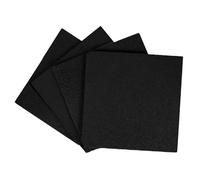 Pavimentos Arquiservi - Suelo de Gimnasio - 100x100x4 cm - Pack de 30 Losetas de Caucho 100% Reciclado - Color Negro - Protección contra Golpes y Reducción de Ruido - Instalaciones Deportivas