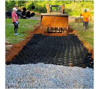 Pavimentos de rejilla de grava, rejillas de estabilización permeables de 5 cm de grosor para paisajismo, patio, pasarelas, control de erosión, fácil instalación, refuerzo del suelo