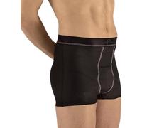 PAVIS - Erniablock 655 - Boxer para hombre para contención de hernias ingüinales - Calzoncillos hernia inguinal hombre - Postoperatorio con tirantes debajo del muslo - Tejido antibacteriano Airgenix