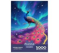 Pavo 1000 Piezas Rompecabezas Clásicos Y Niños A Partir De 12 Años Puzzle Inteligencia Juguete Entretenimiento Creativo Desafíos Extra Divertidos EduGatoivo 52x38c