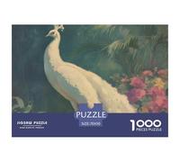 Pavo 1000 Piezas Rompecabezas Divertidos DecoracióN Familiar Jigsaw Desafíos Difíciles para Regalo 70x50cm/1000pcs
