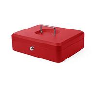 Pavo 8011094 - Caja de caudales (30,5 cm), color rojo