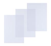 Pavo - A3 Portadas para encuadernar de PVC transparente, 200 micras, pack de 100