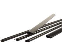 Pavo - A4 3 mm Varillas encuadernadoras,capacidad : 3 a 25 hojas - Negro (Paquete de 25)