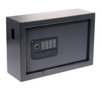 Pavo - Armario de Llaves de Alta Seguridad para 20 Llaves/Caja Fuerte para Llaves/Dimensiones: 310 x 200 x 100 mm/Lector de Huellas Dactilares/Puertos Tipo C/Incluye 20 llaveros