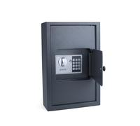 PAVO Armario de Gestión de Llaves de Alta Seguridad y Resistente para Exterior, con Capacidad para 50 Llaves - Gris, 8009022