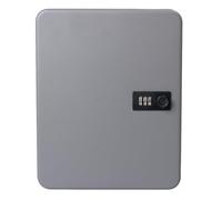 Pavo - Armario para Llaves, 54 Ganchos, Cerradura de combinación, Gris Oscuro, 54 llaveros, tamaño: 6 x 24 x 30 cm - 8032587