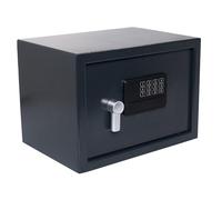 Pavo - Caja fuerte de seguridad premium con cerradura electrónica, tamaño: 35 × 25 × 25 cm, mediana, gris oscuro - 8037483