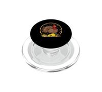 Pavo Calabaza Otoño Otoño Hoja de Arce Fresco PopSockets PopGrip para MagSafe