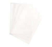 Pavo - Cubiertas preperforado A4 PP 200 mic, Pack de 100 transparente