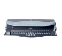 Pavo Soho Master - Máquina compacta para encuadernación, 15,8 x 8,1 x 44,7 cm, color negro y plateado