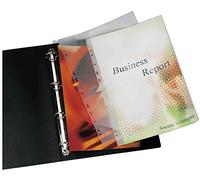 Pavo premium agujeros pre-perforados 11 bolsas de laminación A4, 2 x 125 micrones 100-Pack