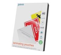 Pavo - Pack de 50 fundas para plastificar A2 2x125 mic - brillo