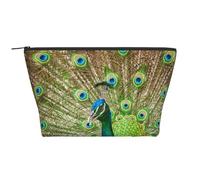 Pavo Real, Bolsa de artículos de tocador Bolsa de Maquillaje Bolsa de cosméticos Bolsa de artículos de tocador de Viaje portátil