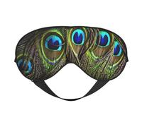 pavo real fresco, Cubreojos completos Antifaz bloqueador de luz Antifaz para dormir Antifaz suave con los ojos vendados Noche